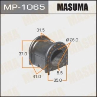 Втулка стабілізатора переднього Lexus RX 350 (08-15)/ Toyota Highlander (10-) (Кр MASUMA MP1065 (фото 1)
