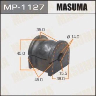 Втулка стабилизатора заднего Honda Accord (08-13) (Кратно 2 шт) MASUMA MP1127 (фото 1)