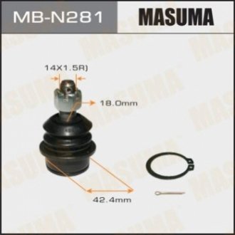 Опора кульова MASUMA MBN281 (фото 1)