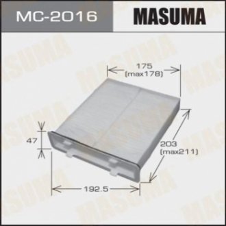 Фільтр салону MASUMA MC2016 (фото 1)