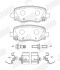 Тормозные колодки задние JEEP CHEROKEE/ CHRYSLER 200 Jurid 574045J (фото 2)