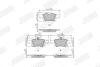 Тормозные колодки задние FORD FOCUS RS Jurid 573981J (фото 2)