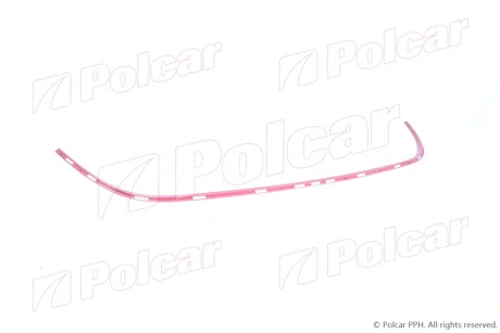 Накладка решітки бампера Polcar 57C22720
