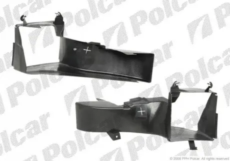 Впуск воздуха в бампере Polcar 6915079X