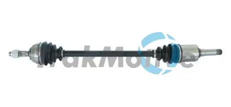 CITROEN Полуось лев L=796,5mm L2=833mm 21/22 зуб. AX (ZA-_) 10 86-98, SAXO 1.1 X, SX 96-03, PEUGEOT 106 I (1A, 1C) 1.0 91-96 TRAKMOTIVE 30-0255
