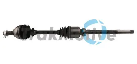 PEUGEOT піввісь прав L=864mm 25/24 зуб. Partner 1.9 D 96-,Citroen Berlingo,Xsara,ZX TRAKMOTIVE 30-0265