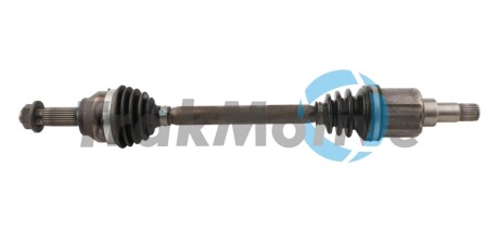 FORD піввісь лів L=617mm 25/23 зуб. Fusion 1.4/1.6 -12, Fiesta 1.25/1.6 -08 TRAKMOTIVE 30-0397