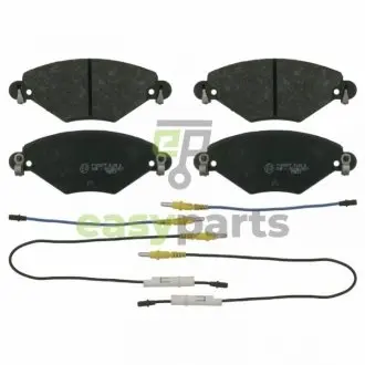 Гальмівні колодки перед. Citroen C5 01- (Bosch) FEBI BILSTEIN 16417