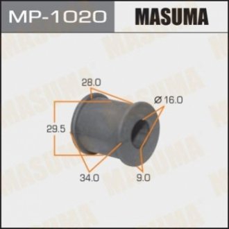 Втулка стабилизатора заднего Lexus RX 350 (03-08)/ Toyota Camry (01-06) (Кратно 2 шт) MASUMA MP1020 (фото 1)