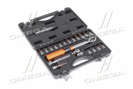 Динамометричний ключ 1/4”, 5-25 Нм, набір із 21 шт. NEO 08-821