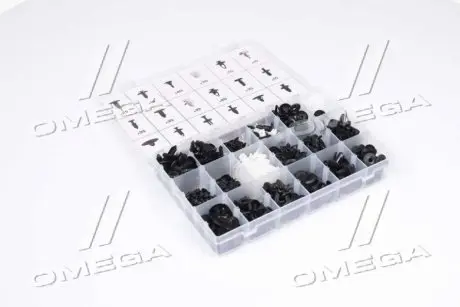 Набір кліпс кріплення обшивки, 415 шт. NEO 11-960