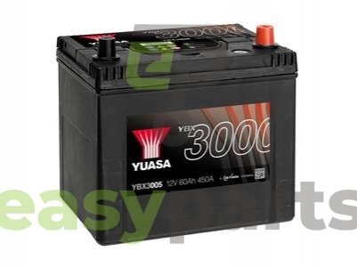 12V 60Ah SMF Battery Japan (0) YUASA YBX3005 (фото 1)