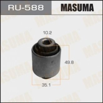 Сайлентблок заднього поперечного важеля Honda Civic (-01) MASUMA RU588