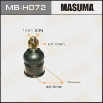 Фото опора шаровая MASUMA MBH072 Опора шаровая MASUMA MBH072