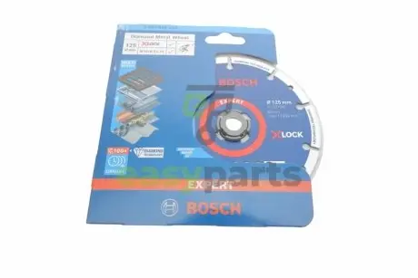 Круг відрізний 125x22,23 мм X-LOCK Diamond Metal Wheel BOSCH 2608900533