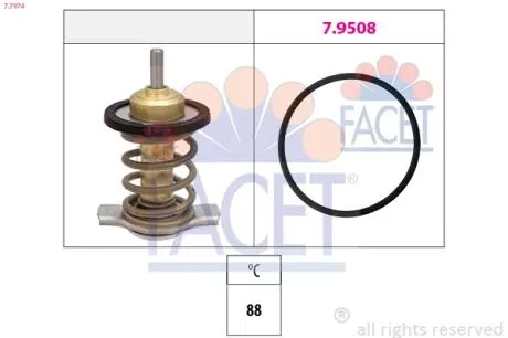 Термостат 2110 (вставка) инж универс 88С FACET 77974