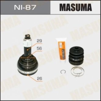 ШРУС наружный Nissan Teana (09-14) (нар 29/вн 26) MASUMA NI87 (фото 1)