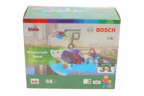 Набір для конструювання водного транспорту Klein 3in1 Watercraft BOSCH 8794