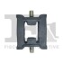 FISCHER BMW Серьга глушителя EPDM + метал E39 E38 Fischer Automotive One (FA1) 103-712 (фото 1)