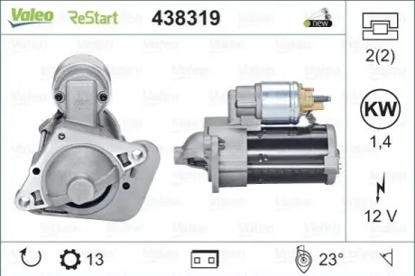 Стартер Valeo 438319