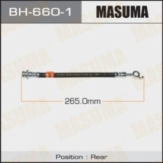 Шланг гальмівний MASUMA BH6601