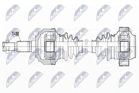 DRIVESHAFT NTY NPW-VW-188