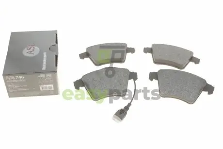 Колодки гальмівні (передні) VW T5 03- (з датчиком) AUTO STANDART AST746