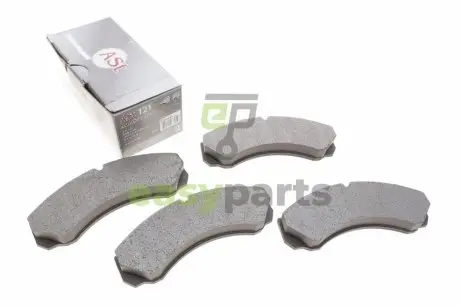 Колодки гальмівні (передні) Iveco Daily 99-06 (E3 17mm) AUTO STANDART AST121