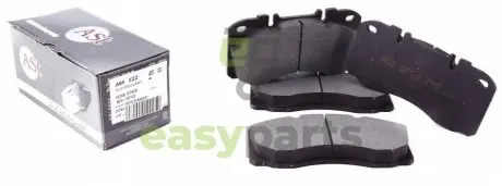 Колодки гальмівні (передні) Iveco Daily IV/V/VI 06- AUTO STANDART AST122