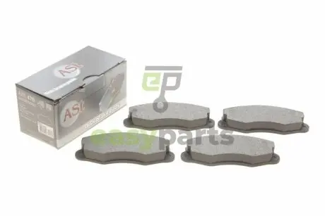 Колодки гальмівні (передні) Ford Transit 91-00 14" AUTO STANDART AST470