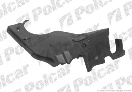 Защита под двигатель правая Polcar 450934-6