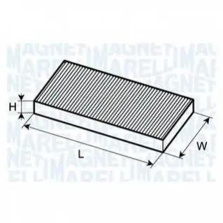 CITROEN фільтр салону Jumpy,Fiat Scudo,Peugeot Expert MAGNETI MARELLI 350203062580