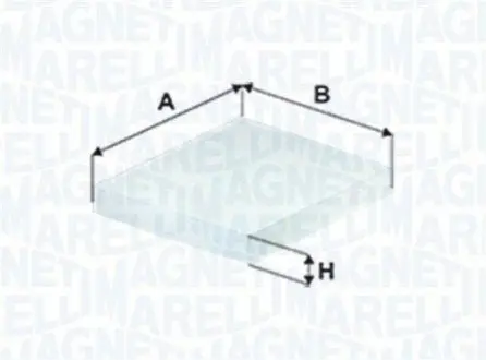 BMW фільтр салону (к-т. 2шт.) Mini,i3 MAGNETI MARELLI BCF641