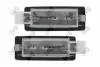 Лiхтар пiдсвiтки номерного знака к-т 2шт свiтлодiодна Abakus L422100003LED (фото 2)