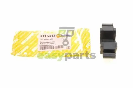 Подушка радіатора Renault Kangoo/Megane II 02- AUTOTECHTEILE 511 0513