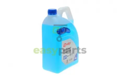 Антифриз (синій) G11 (4kg) (-35°C готовий до застосування) Solgy 503002