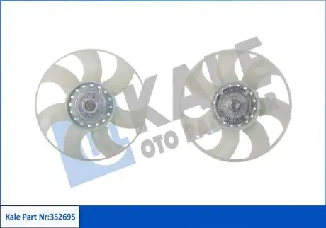 KALE FORD віскомуфта к-кт вентилятора радіатора Transit 2.2TDCi 11- KALE OTO RADYATOR 352695