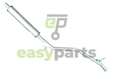 RENAULT Глушитель промежуточный (резонатор) Sandero 1.4/1.6 ASAM 01376