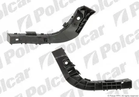 Кронштейн бампера правий Polcar 40160712