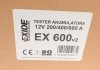 Тестер акумуляторів цифровий 6-12V WET/GEL/AGM EXIDE EX600 (фото 8)