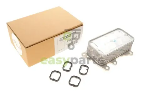Радіатор масляний BMW 1 (F20)/3 (F30)/5 (F11)/X3 (F25) 07-18 (теплообмінник) (N47) Van Wezel 06003553