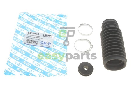 Пильник рейки рульової BMW 3 (E46) 98-05 (L=172mm) (з хомутами) GSP 540186S