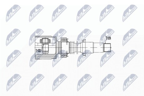 INNER CV JOINT NTY NPW-TY-084