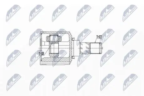 INNER CV JOINT NTY NPW-MS-052