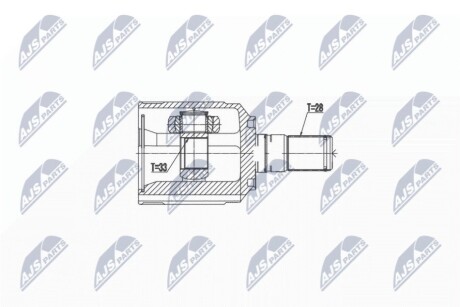 INNER CV JOINT NTY NPW-HY-538