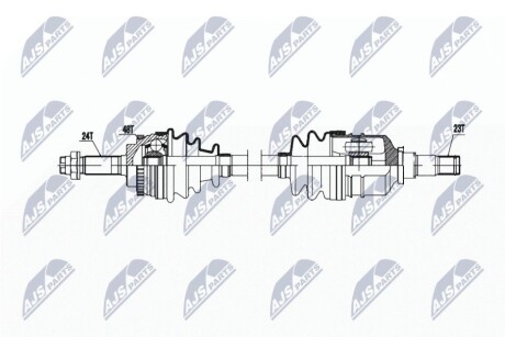 ПОЛУОСЬ NTY NPW-TY-178