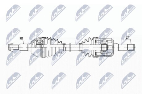 ПОЛУОСЬ NTY NPW-PL-145