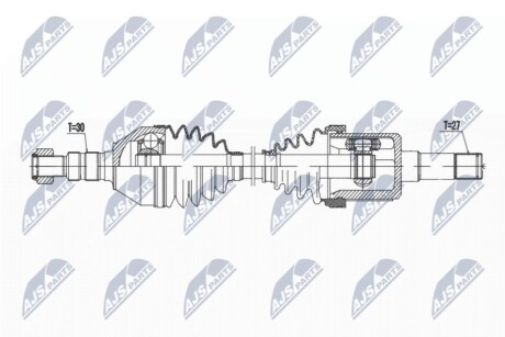 ПОЛУОСЬ NTY NPW-PL-143