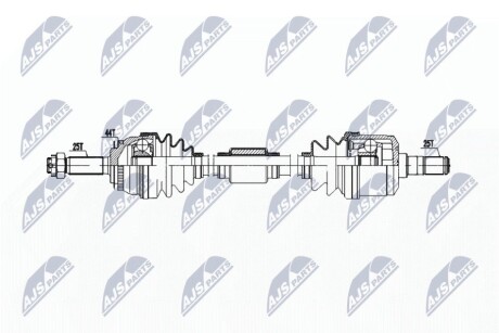 ПОЛУОСЬ NTY NPW-HY-611