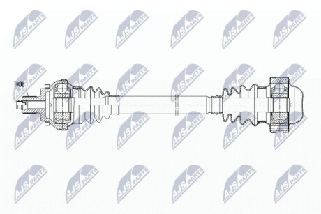 ПОЛУОСЬ NTY NPW-AU-044